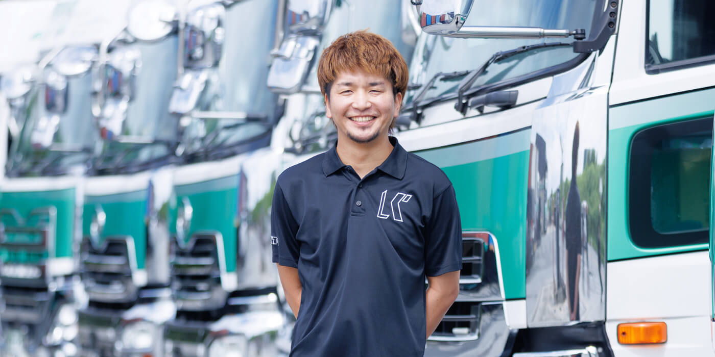 輸送部所属 海上コンテナドライバー職